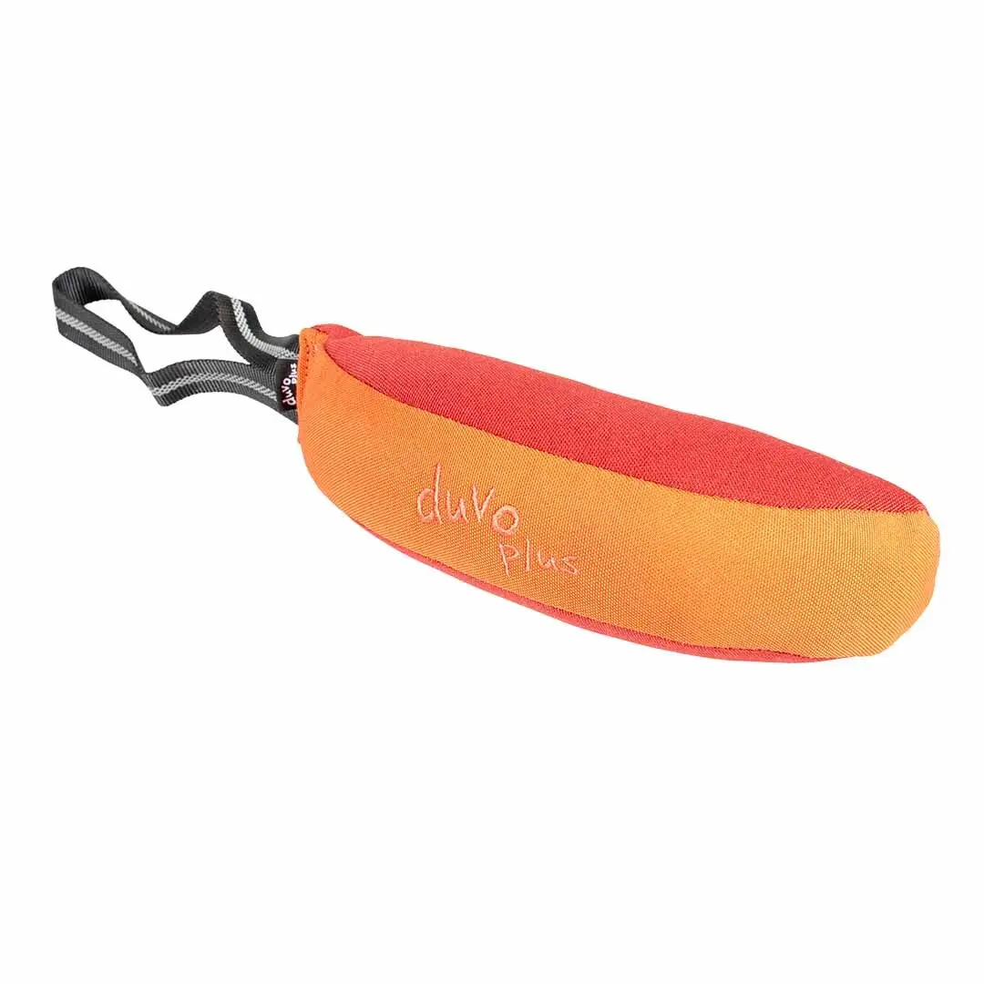 Duvoplus Orange Dog Toy Biting Bean Trail Oxford