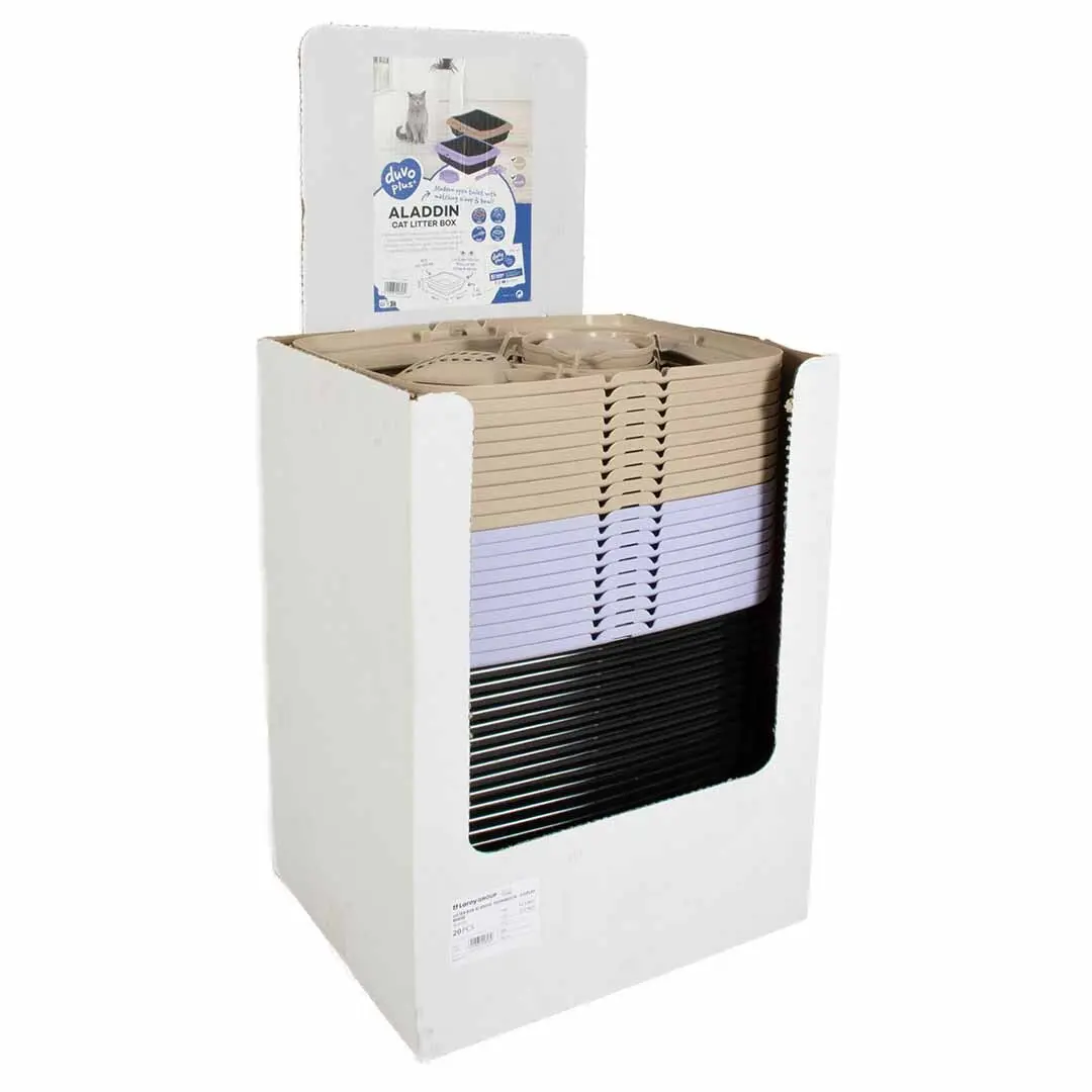 Meilleurs prix pour Bac à litière pour chat Duvoplus Aladdin