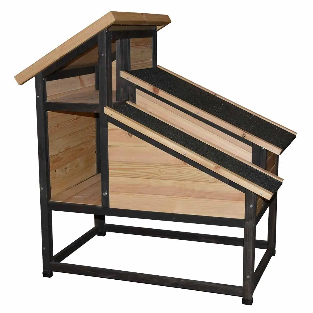 Meilleurs prix pour Abri pour chat Duvoplus Woodland Design Meowing Mansion