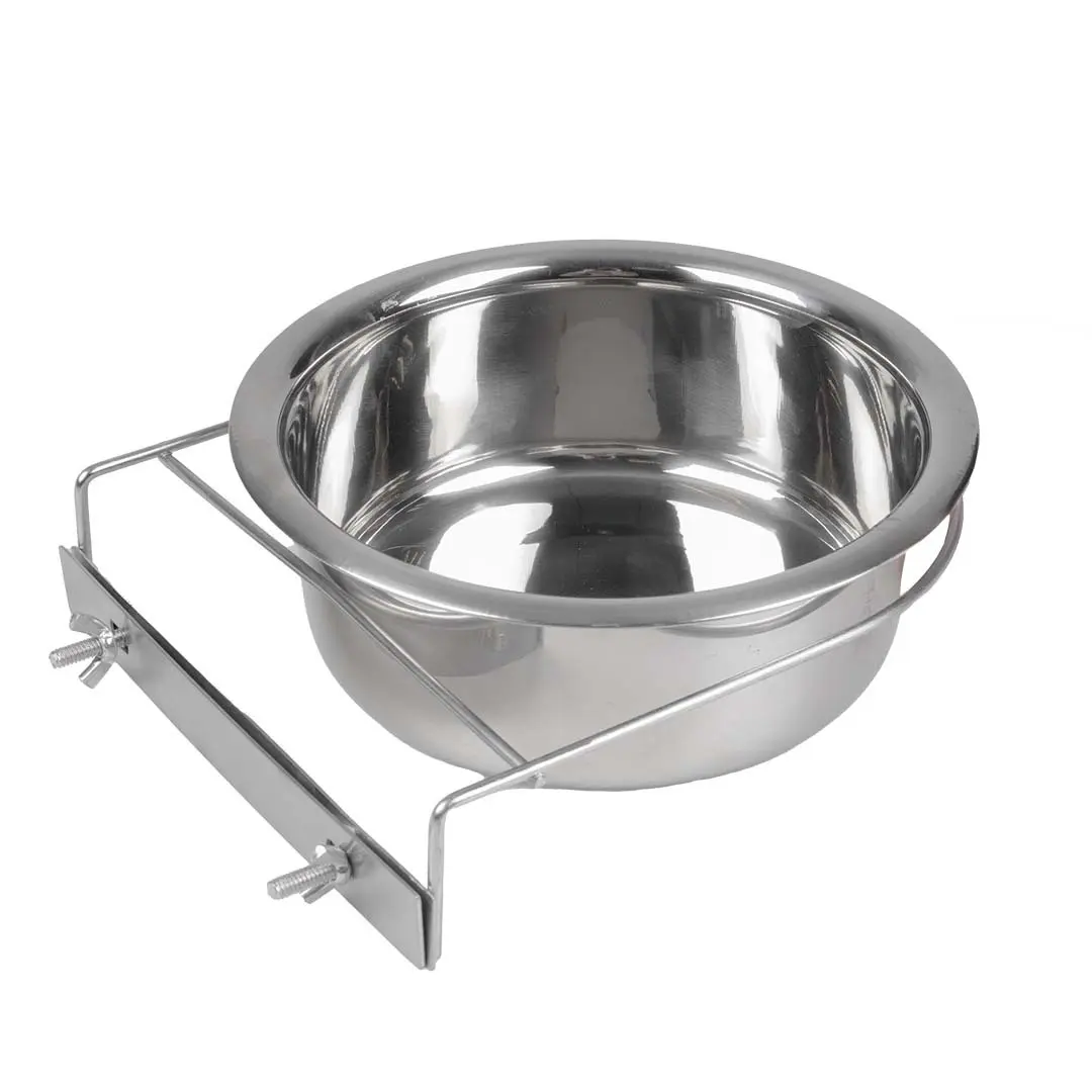 Mangeoire pour oiseaux avec 2 vis en inox Duvoplus