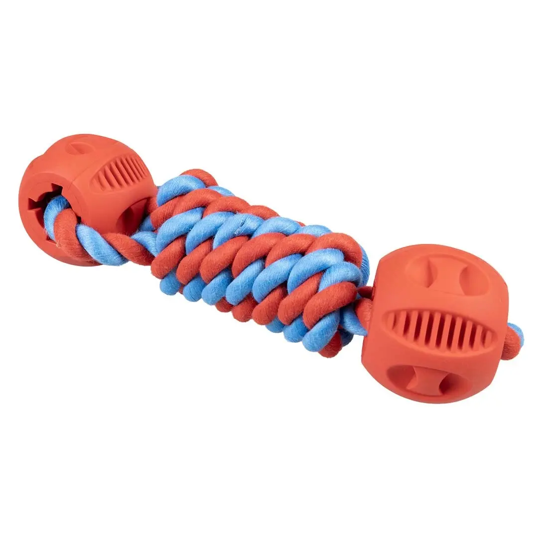 Comparer les prix de Corde haltère avec 2 balles Duvoplus Rubrop