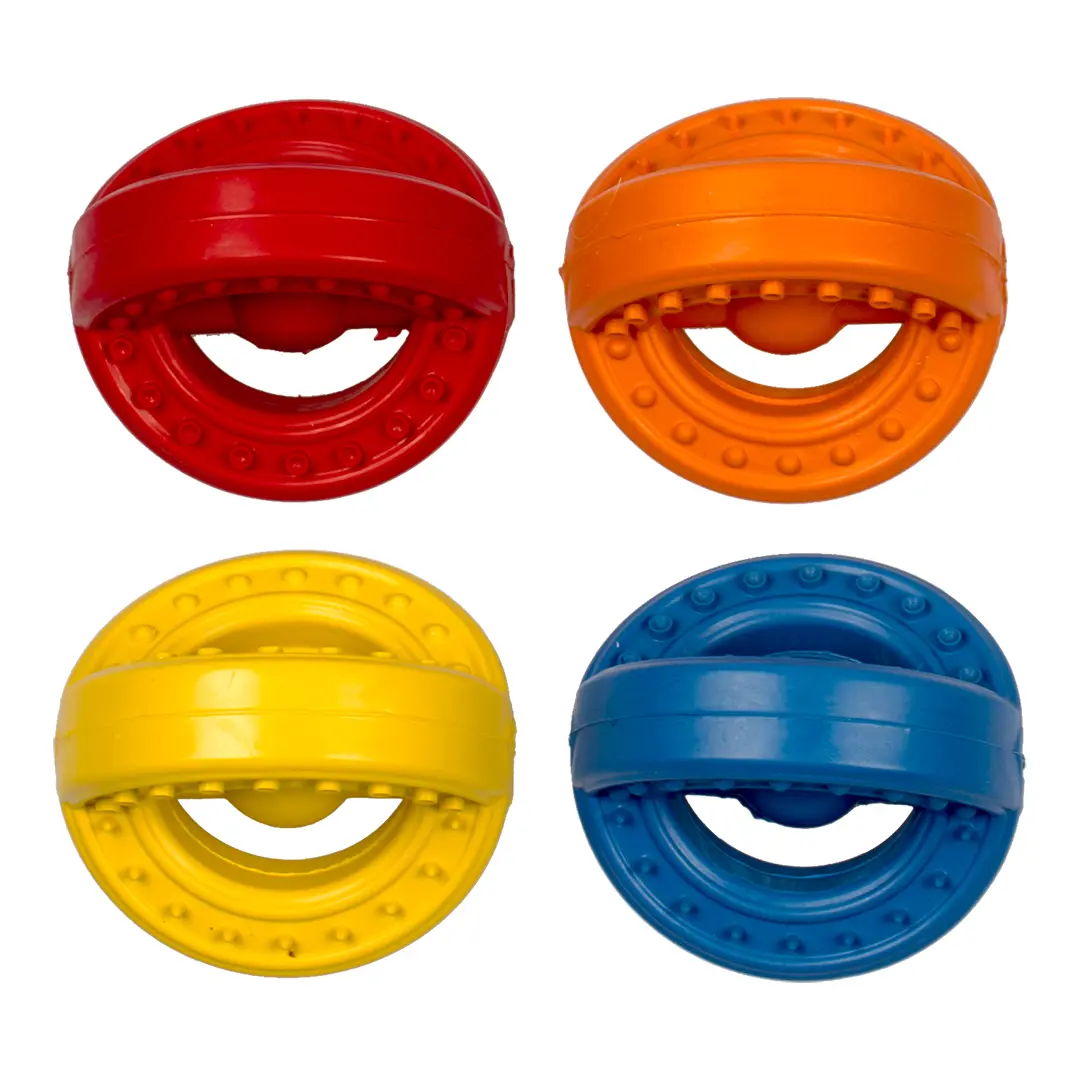 Duvoplus Multicolore Rubber Dog Toy Tugger