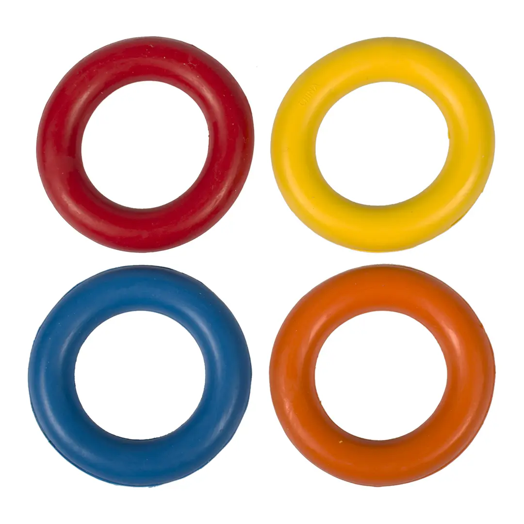 Duvoplus Rouge Rubber Ring Dog Toy Dogtoy