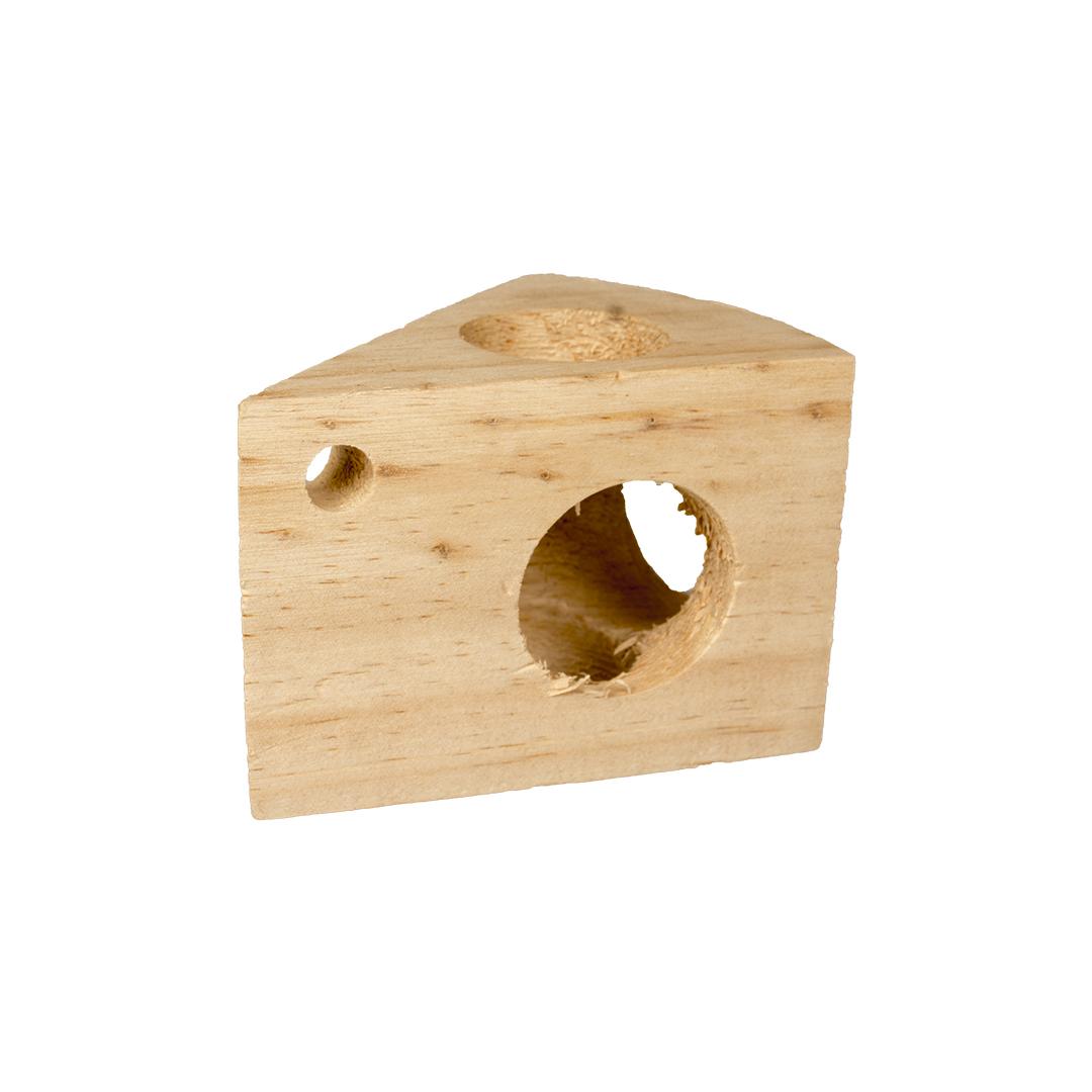 Meilleurs prix pour Jouet pour rongeurs fromage en bois Duvoplus