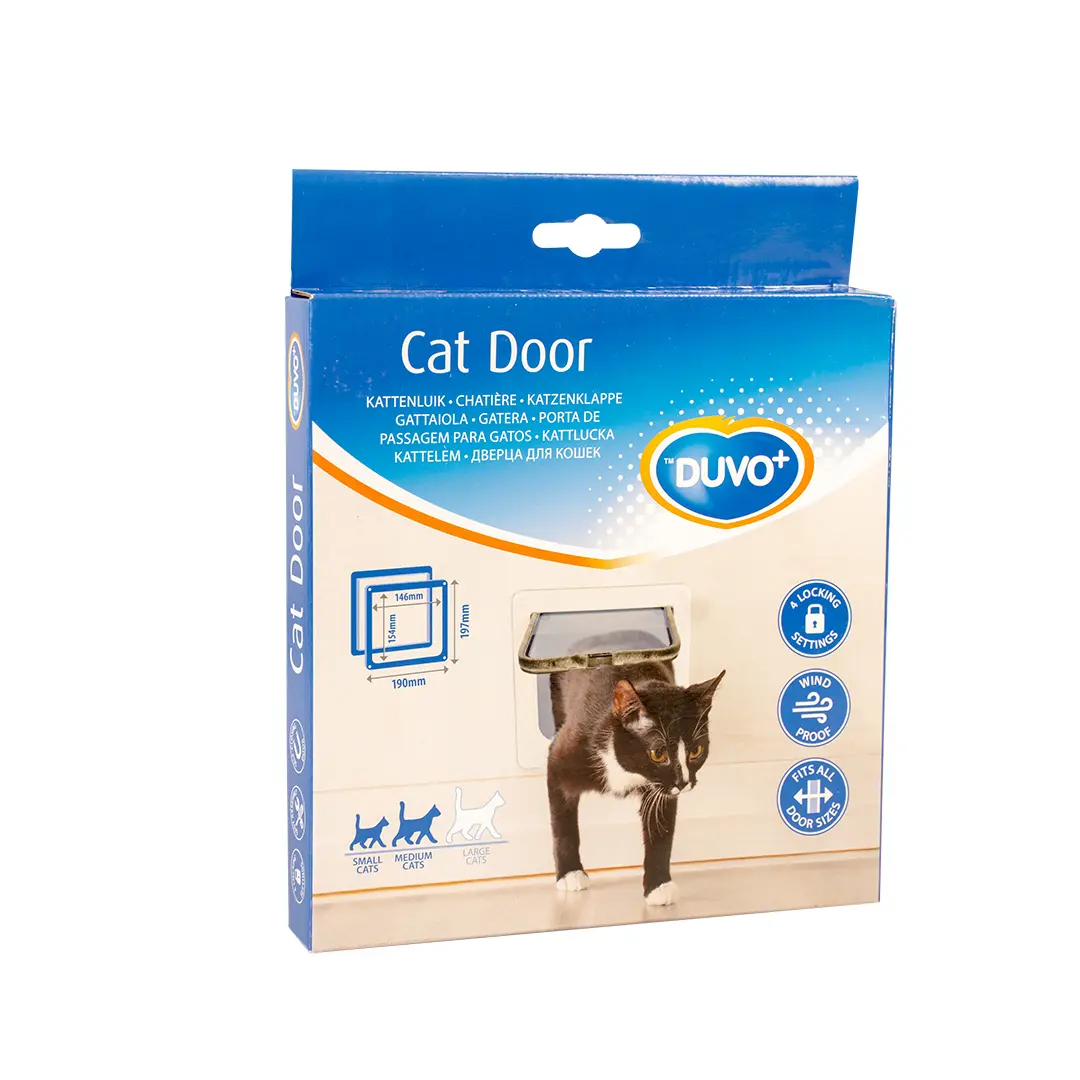 Duvoplus Blanc Cat Flap