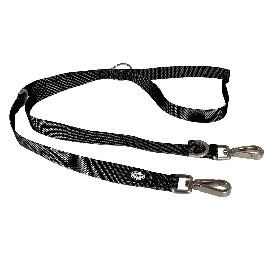Duvoplus Noir Nylon Dog Leash Explor North Duo