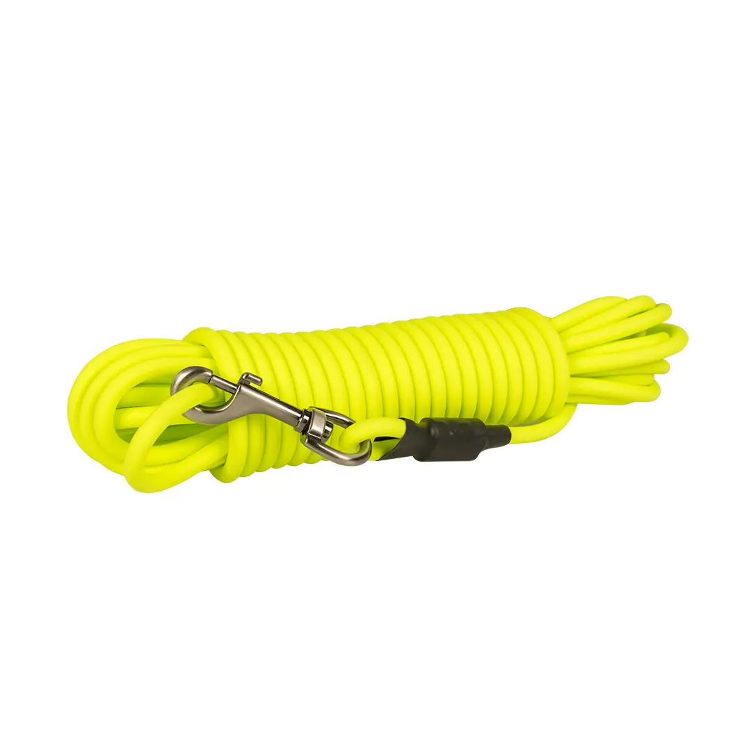 Duvoplus Jaune Round Pvc Dog Leash Explor South Tracking