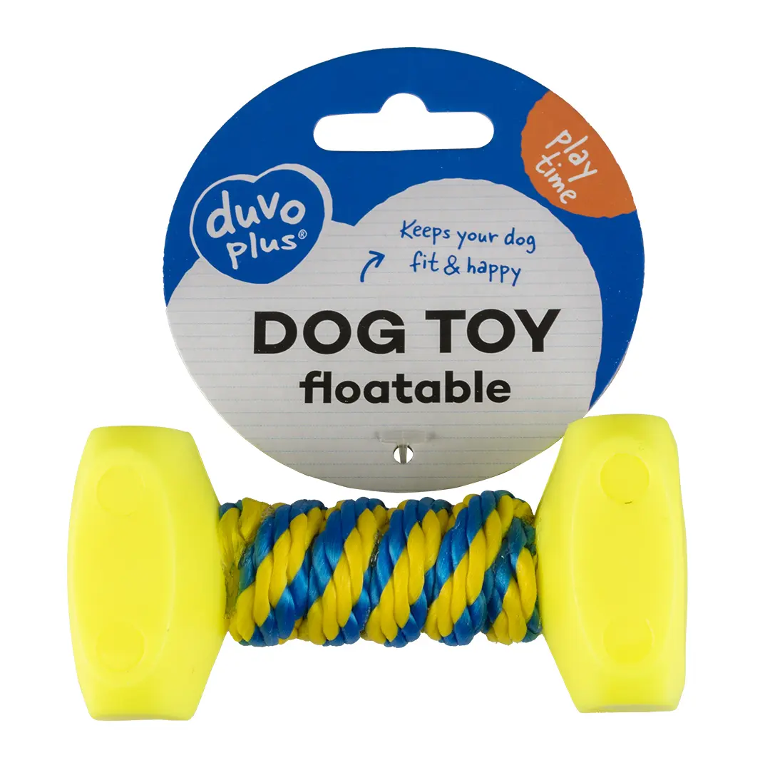 Duvoplus Bleu Dog Chew Toy With Rope Dogtoy