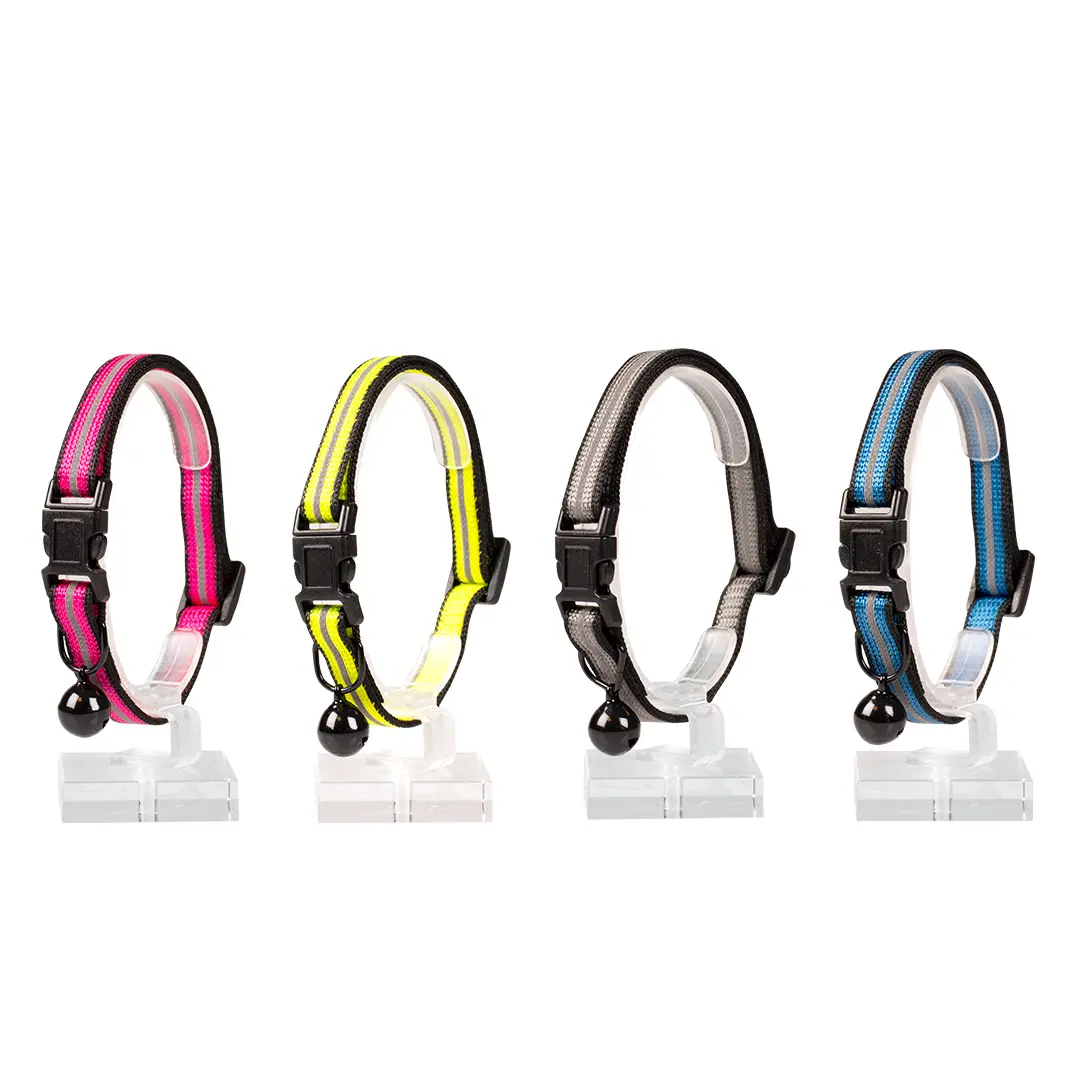 Duvoplus Multicolore Reflective Cat Collar Duo