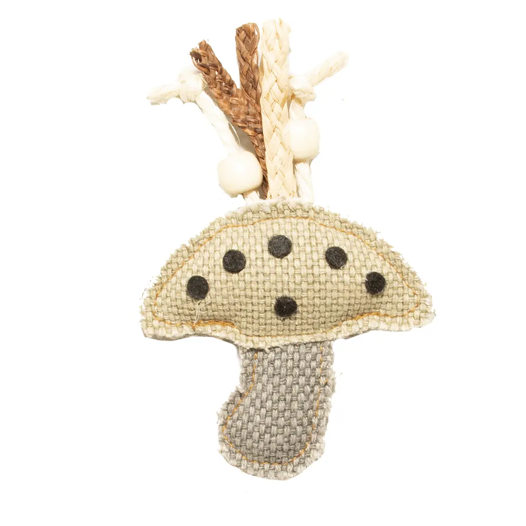 Comparer les prix de Jouet pour chat Duvoplus Canvas champignon