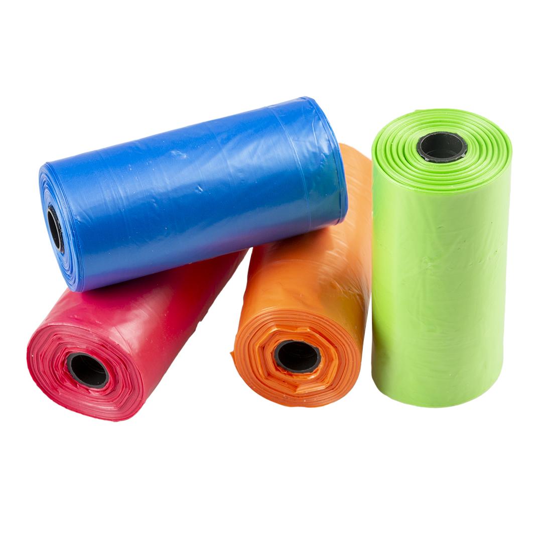 Meilleurs prix pour Rouleau de 20 Sac à crottes pour chien Duvoplus Rainbow (x4)