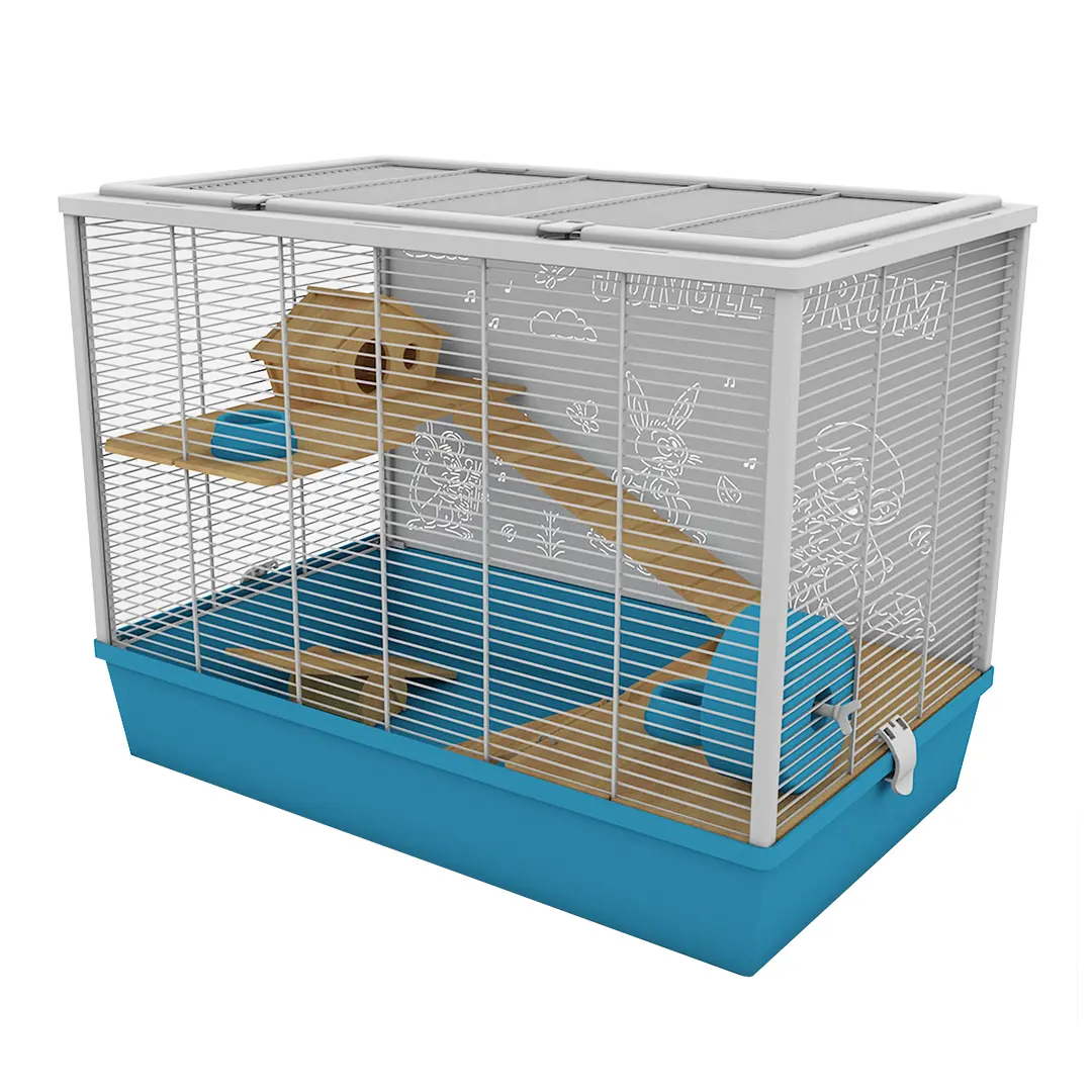 Meilleurs prix pour Gamelle pour rongeurs schtroumpfs musicien  Duvoplus