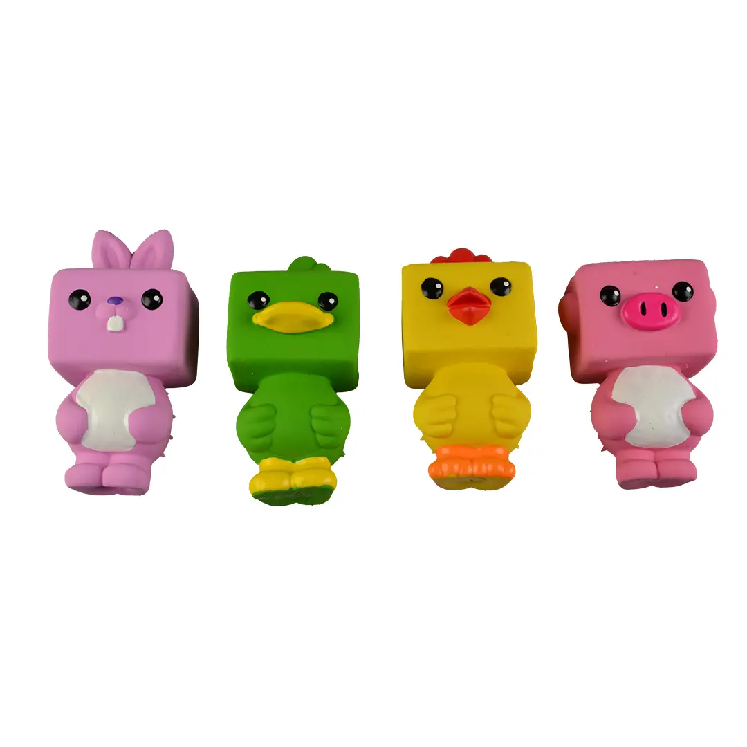 Meilleurs prix pour Jouet pour chien têtes d'animaux carrées Duvoplus