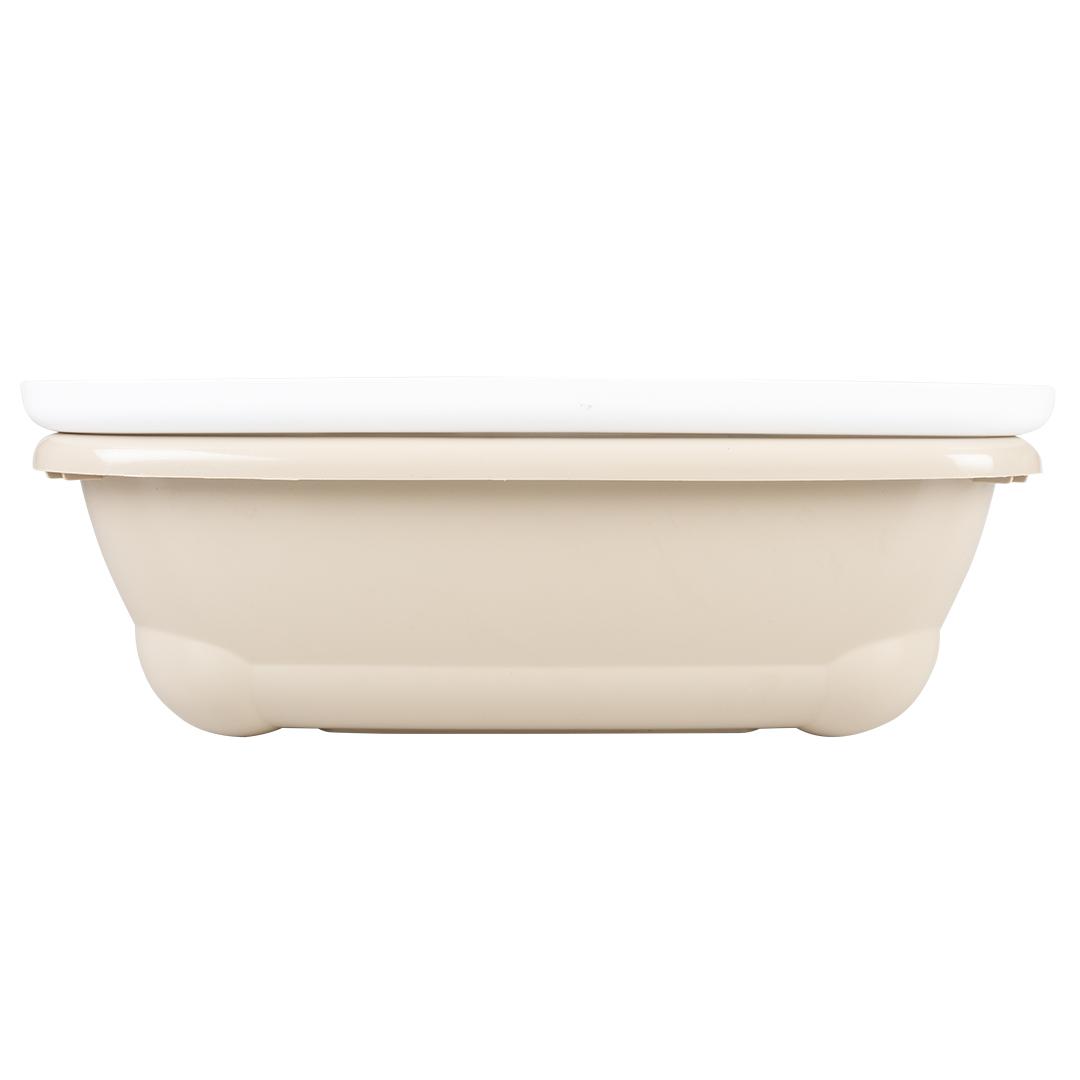 Comparer les prix de Bac à litière pour chat avec rebord Duvoplus Birba S