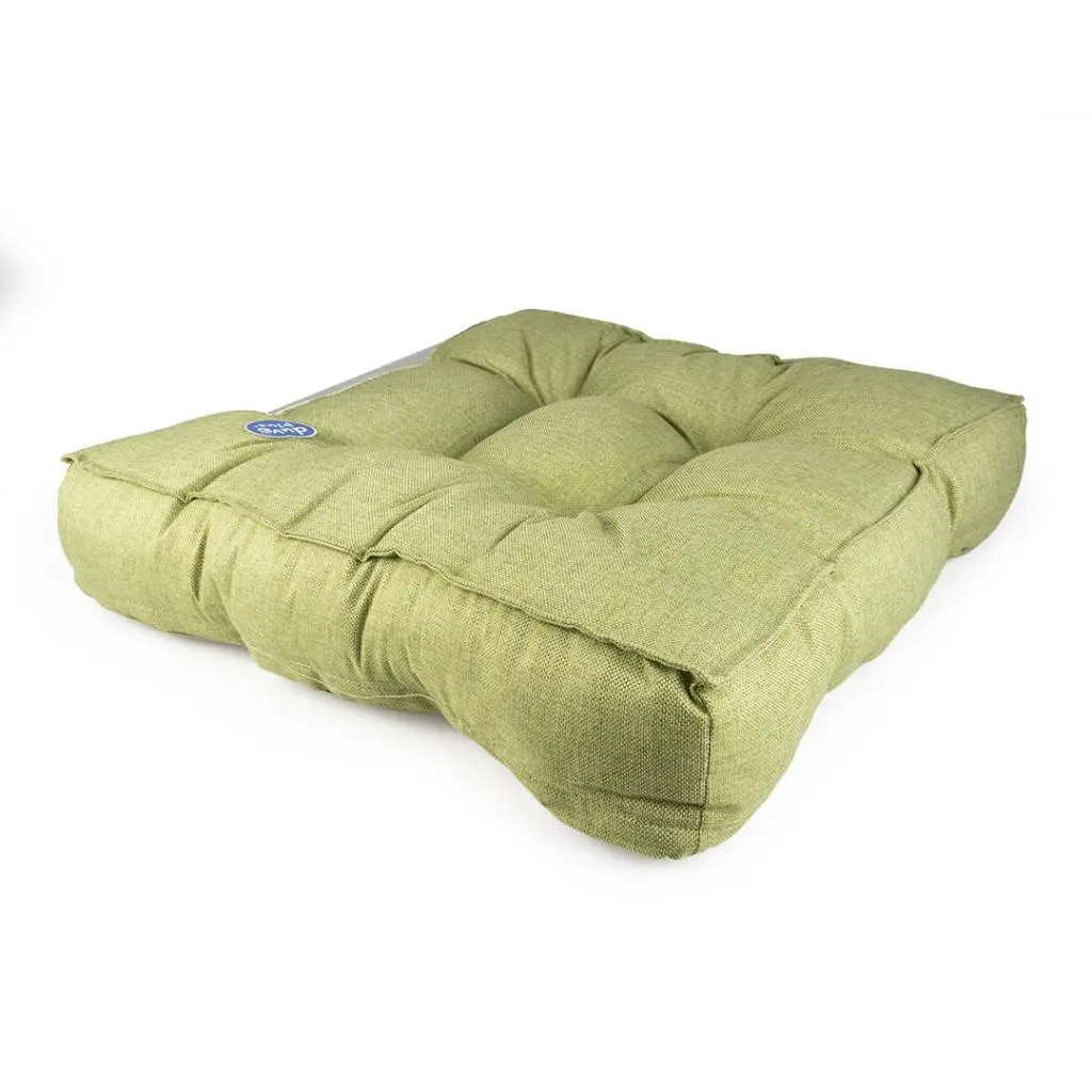 Duvoplus Vert Square Dog Cushion Quadri