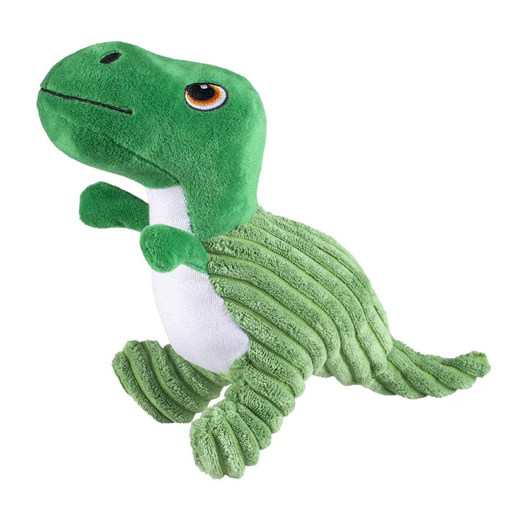 Comparer les prix de Jouet peluche pour chien dino en corduroy Duvoplus Stegosaurus