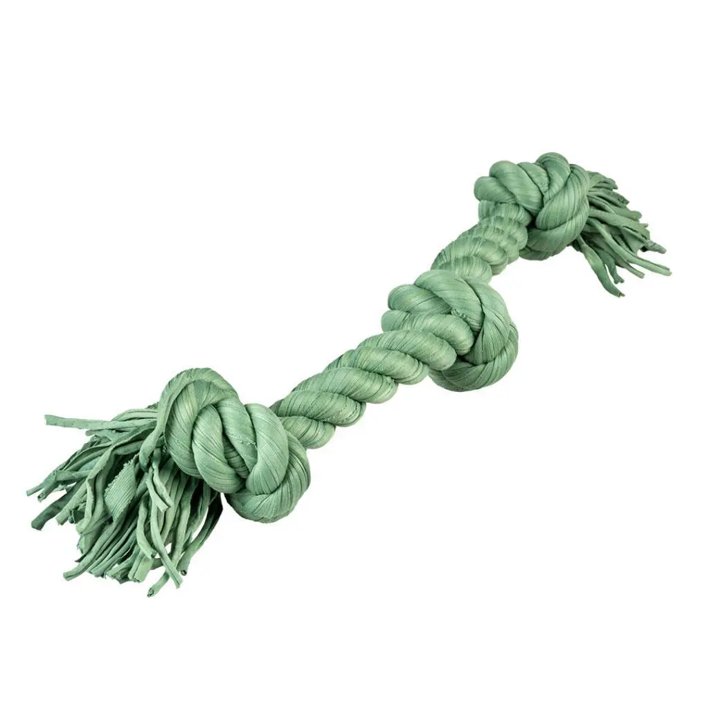 Duvoplus Vert Sweater Dog Rope With 3 Knots