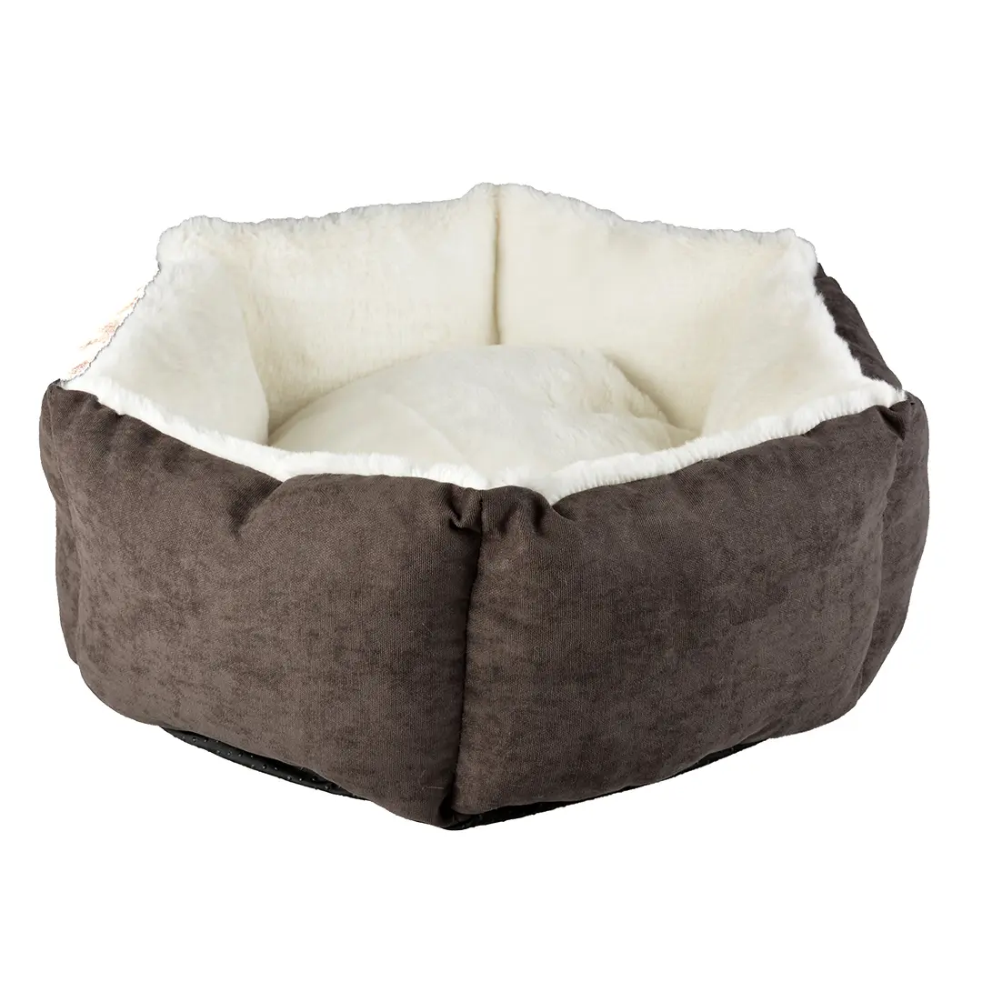 Meilleurs prix pour Panier pour chat Duvoplus Hexa Velvet Concrete