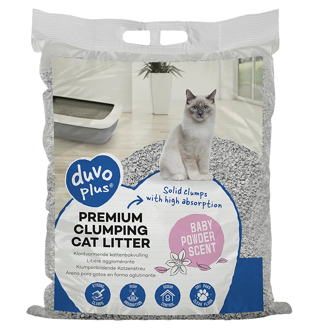 Meilleurs prix pour Litière pour chat premium active Duvoplus