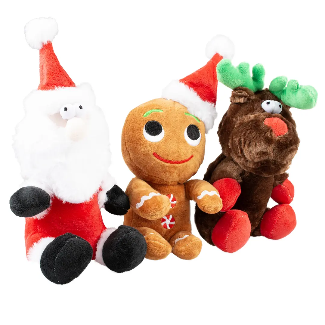 Meilleurs prix pour Jouet peluche pour chien câliner trio Duvoplus Xmas