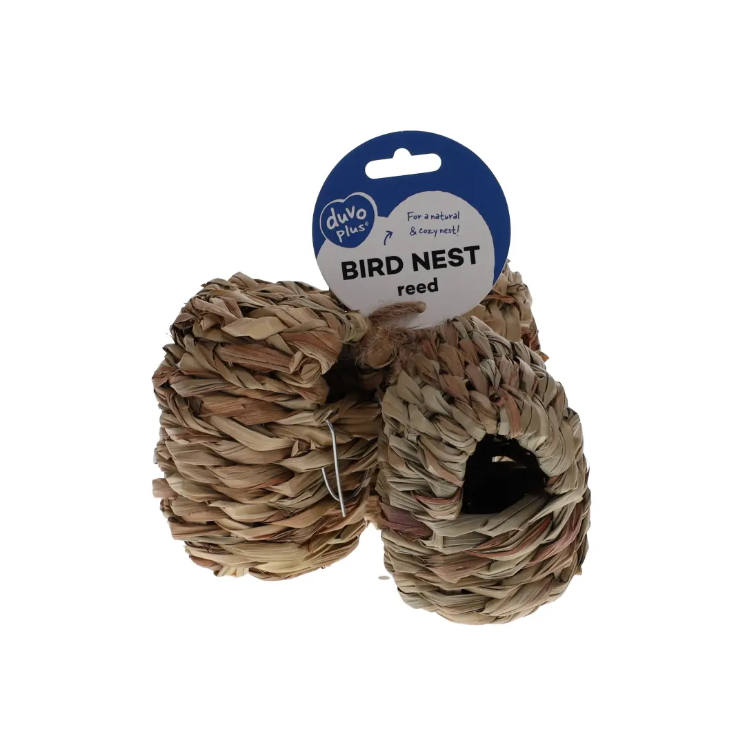 Duvoplus Marron Reed Nest Pouch With Hook (X3)