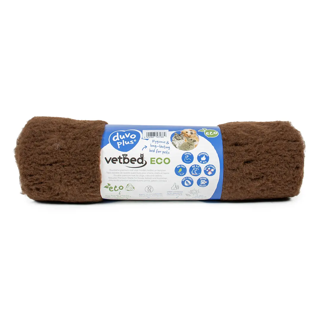 Duvoplus Marron Dog Mat Vetbed Eco