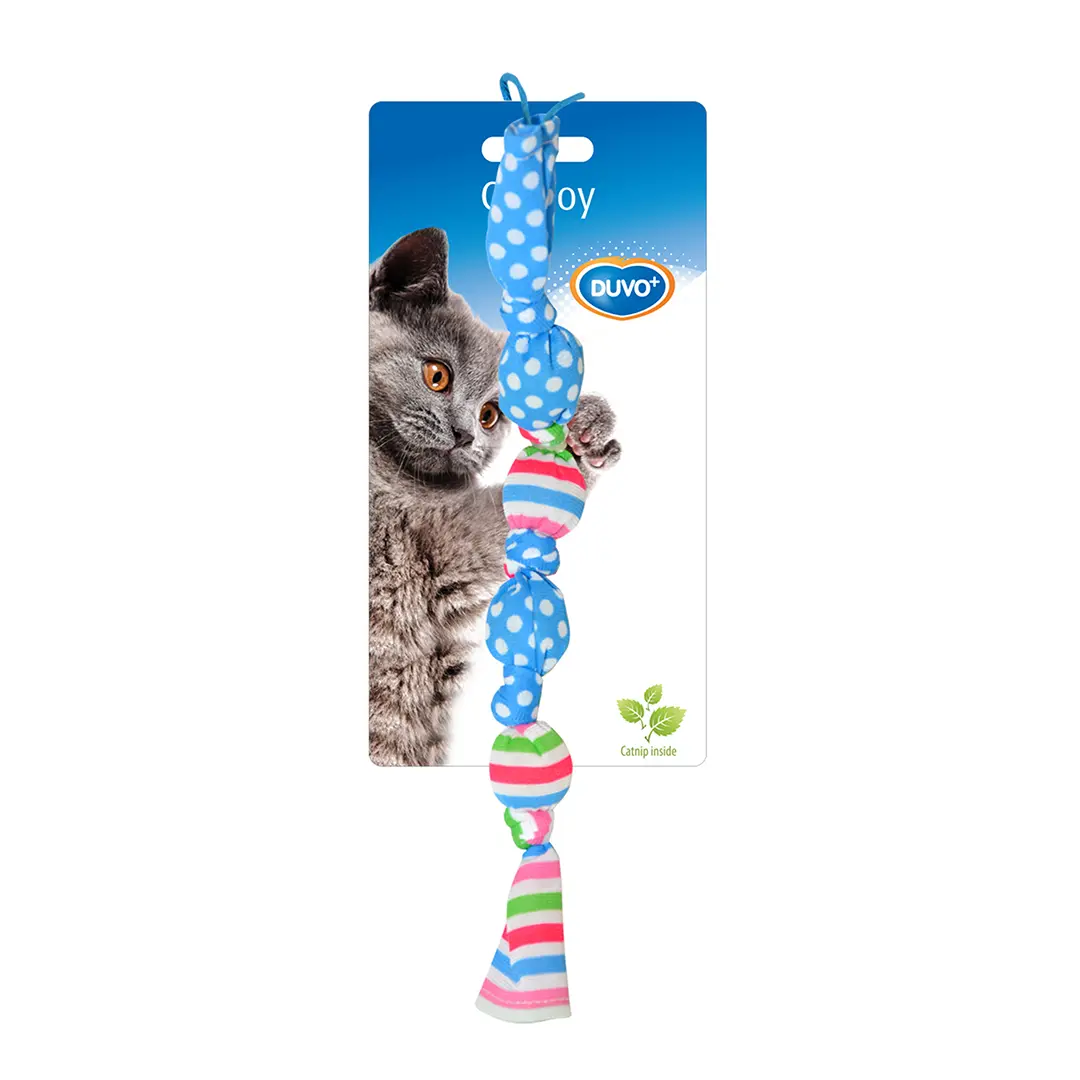 Duvoplus Bleu Farandole Plush Toy For Cats