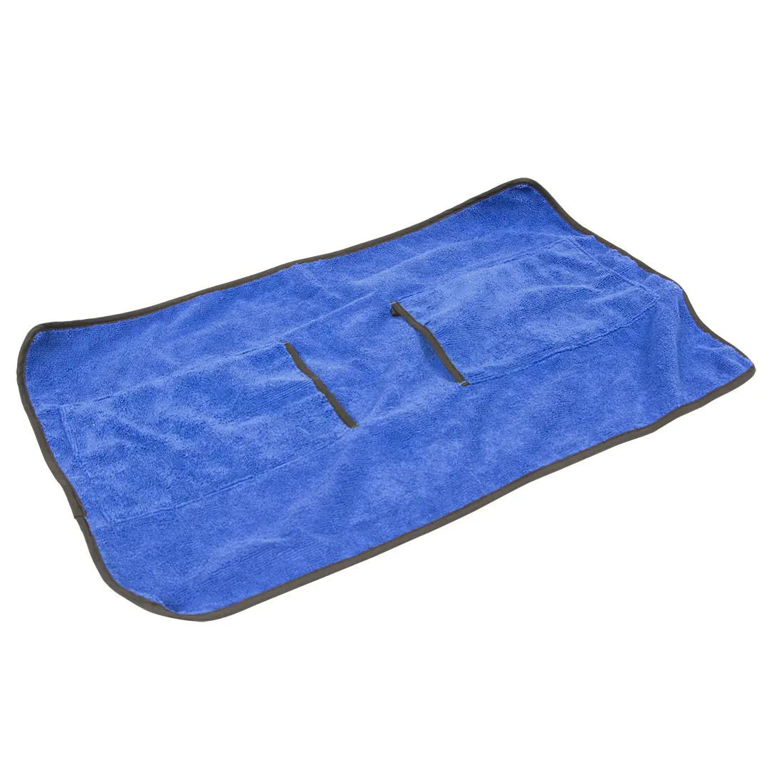 Duvoplus Bleu Microfiber Dog Towel