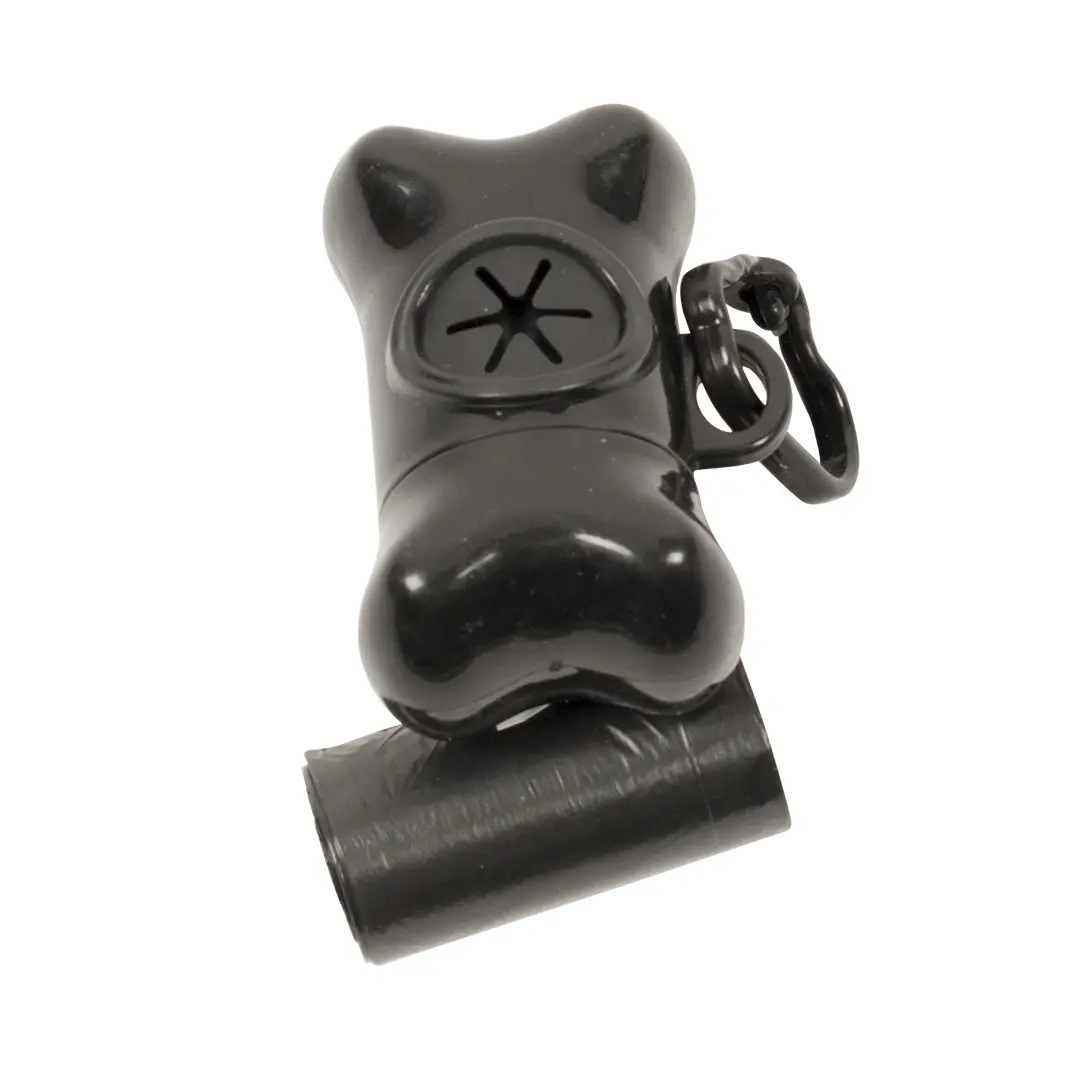 Duvoplus Noir Bone Poop Bag Dispenser