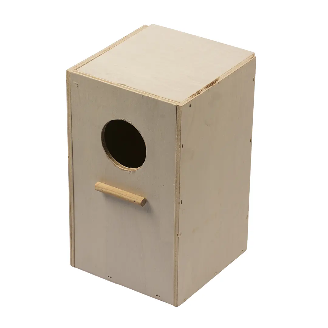 Duvoplus Beige Horizontal Nesting Box For Agapornis