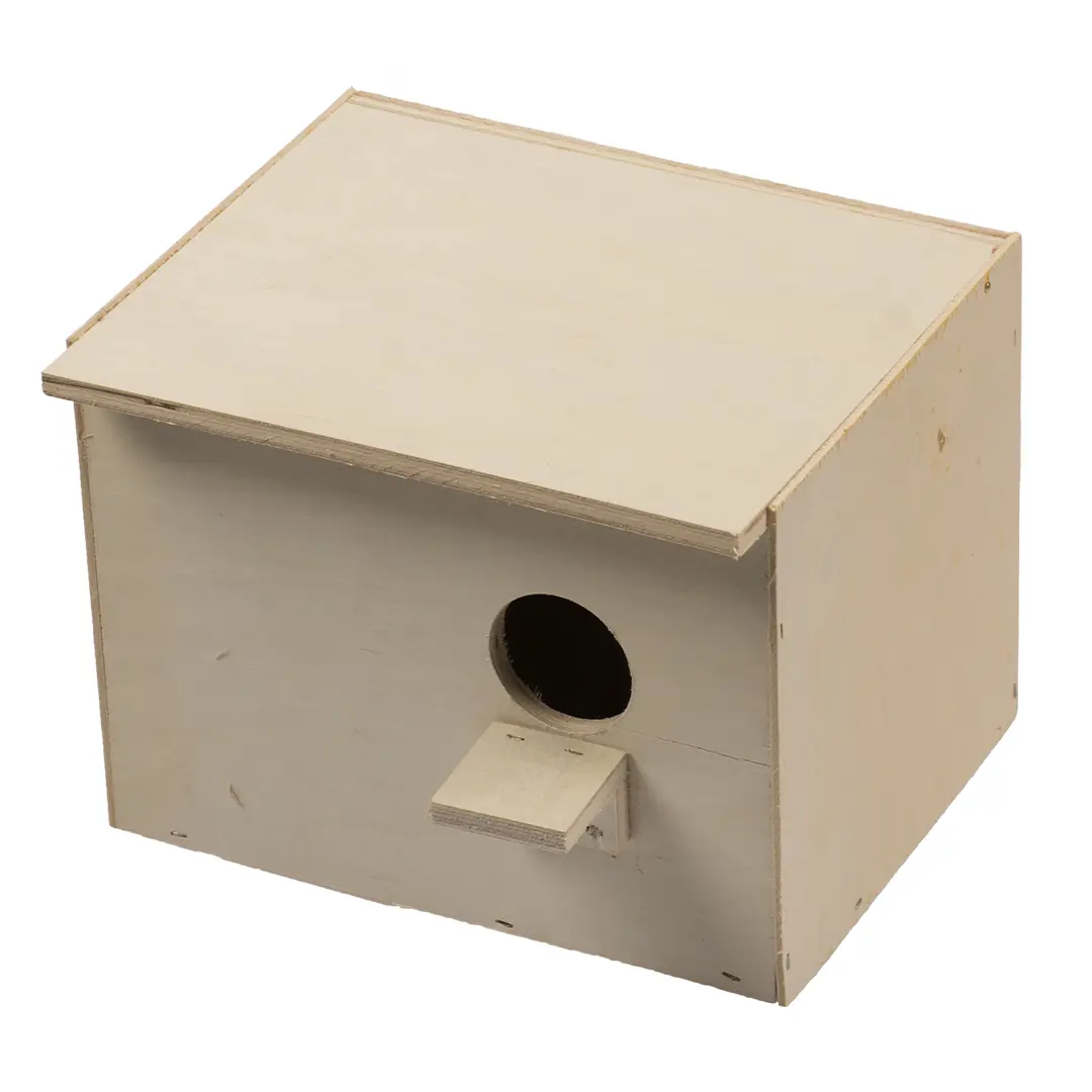 Nichoir avec barreaux pour voliere Duvoplus