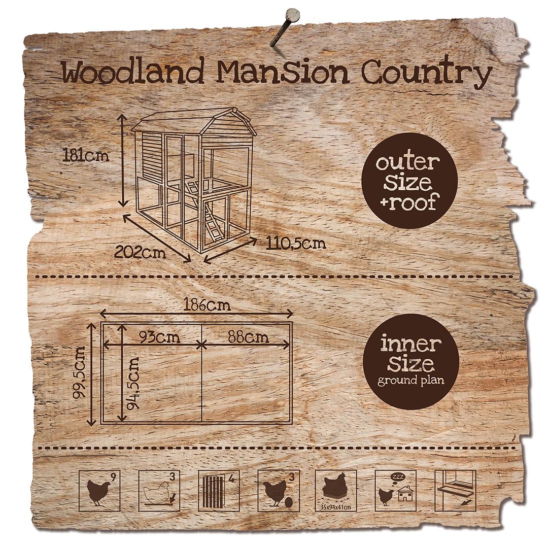 Comparer les prix de Poulailler Duvoplus Mansion Country