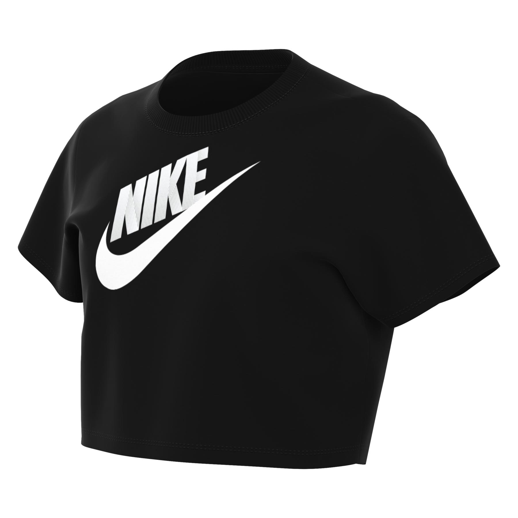 0195870926595 - Sportswear Essential Lockeres Tanz-T-Shirt für ältere Kinder (Mädchen) - Schwarz