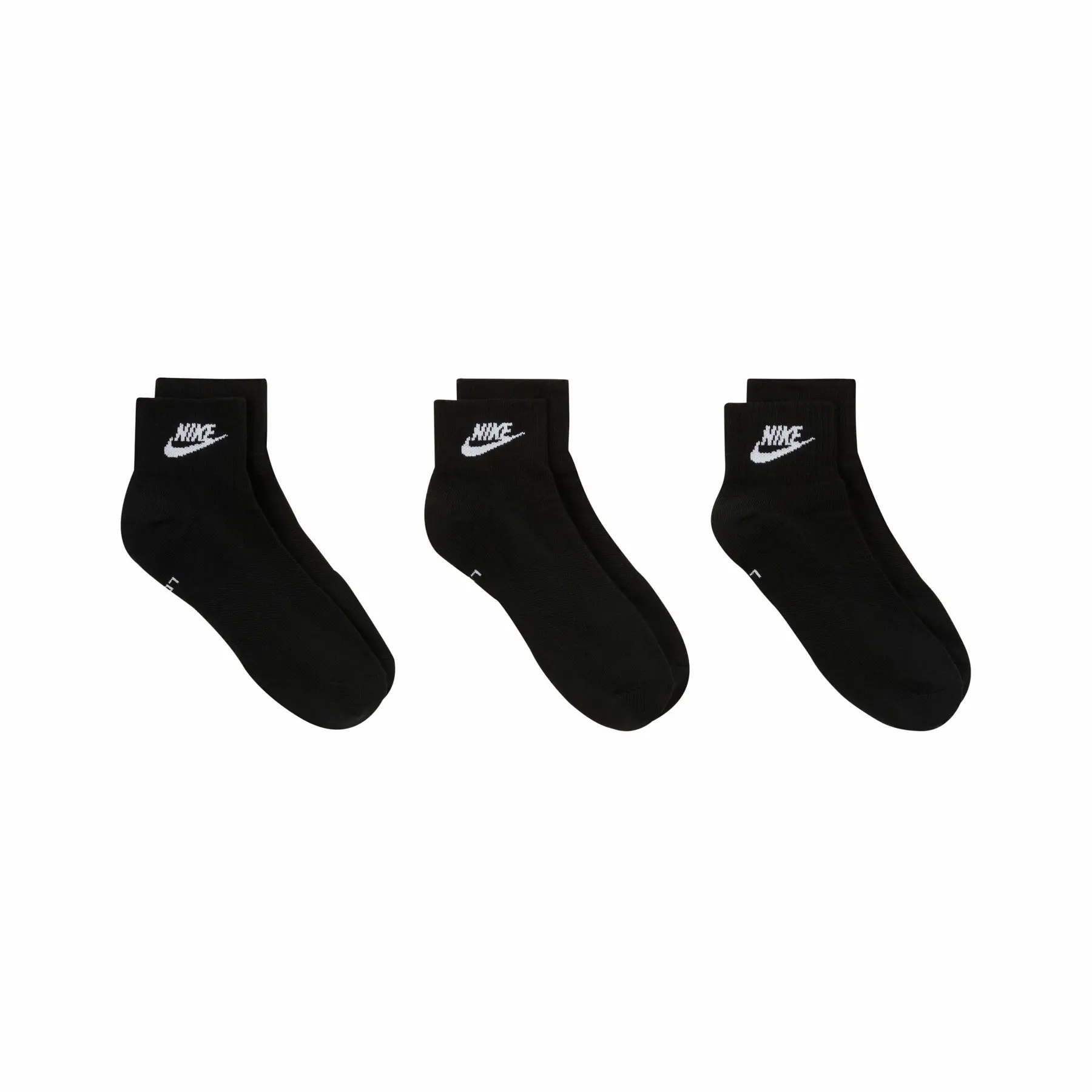 0196148785760 - - Everyday Essential - 3er-Pack knöchelhohe Socken in Schwarz und Weiß
