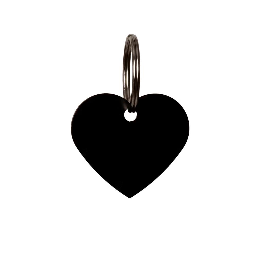 Medaglia da incidere a forma di cuore Dy'on