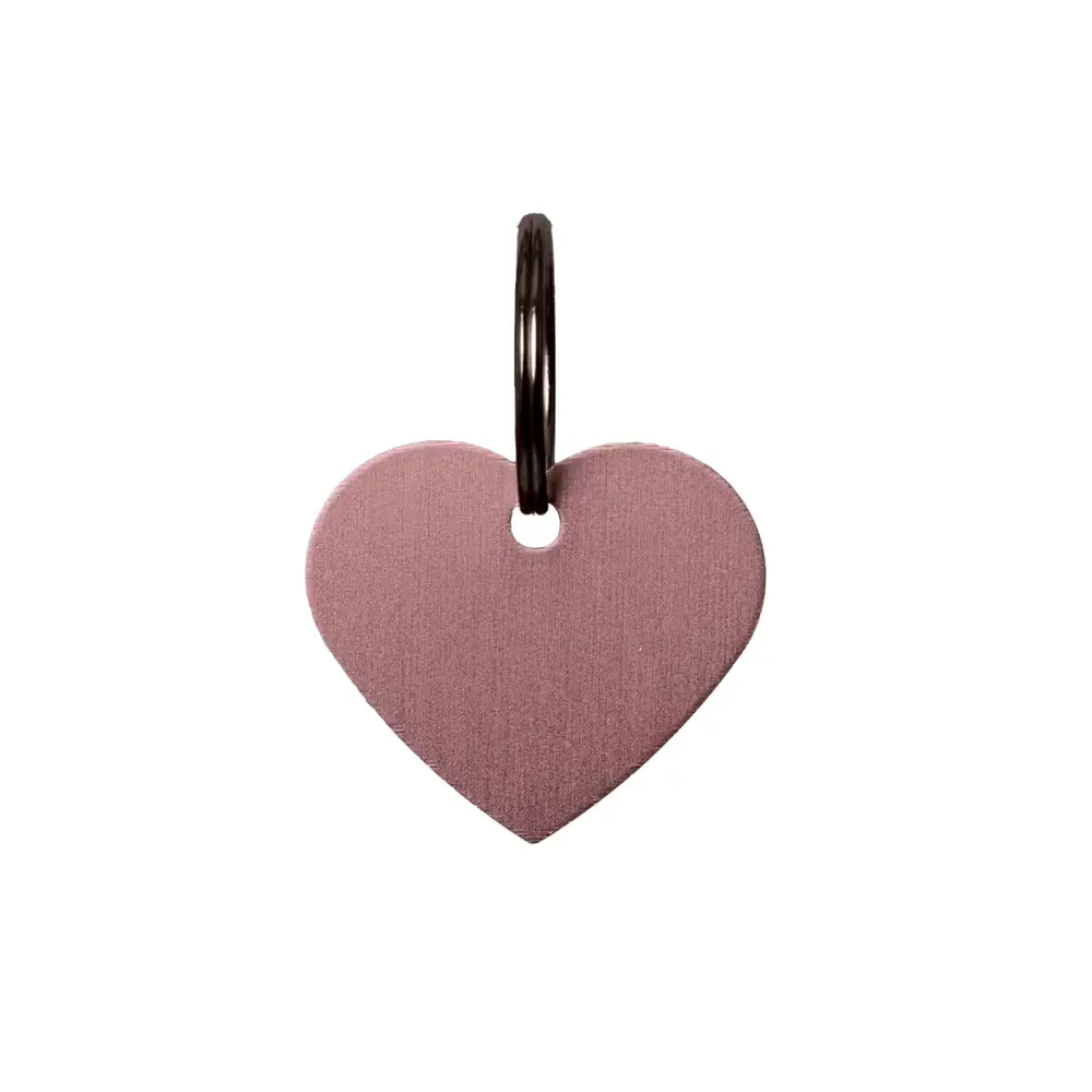 Dyon Rose Heart-Shaped Engraving Medal Dy'on