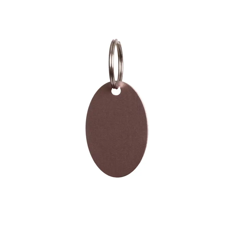Dyon Rose Engraved Oval Medal Dy'on