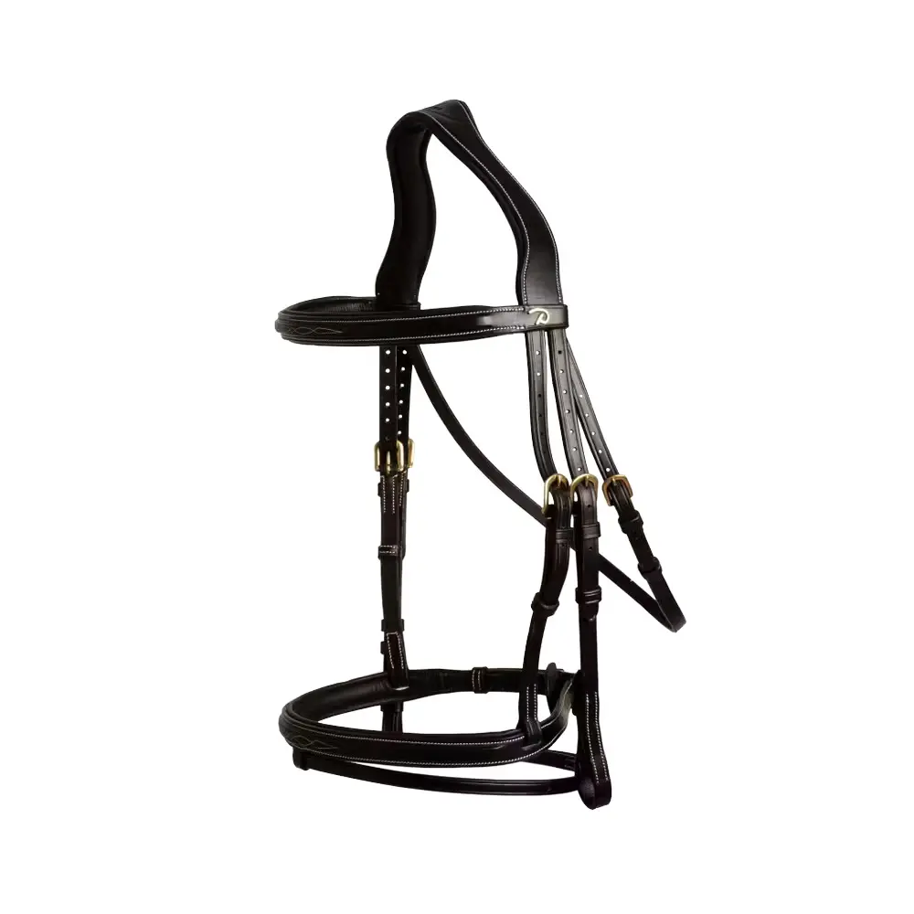 Meilleurs prix pour Bridon équitation muserolle combinée Dy'on Flash Collection