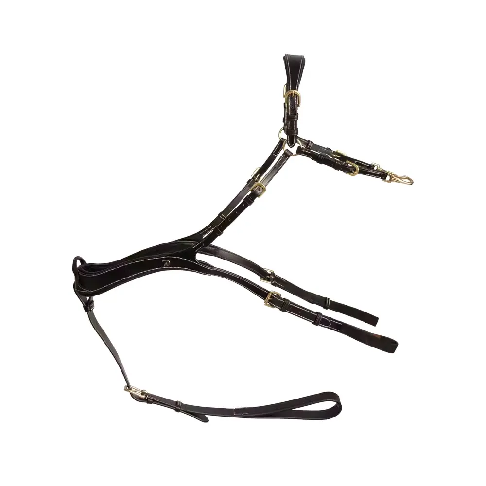 Dyon Noir Anatomisch Geformtes Jagdhalsband Für Pferde Dy'on