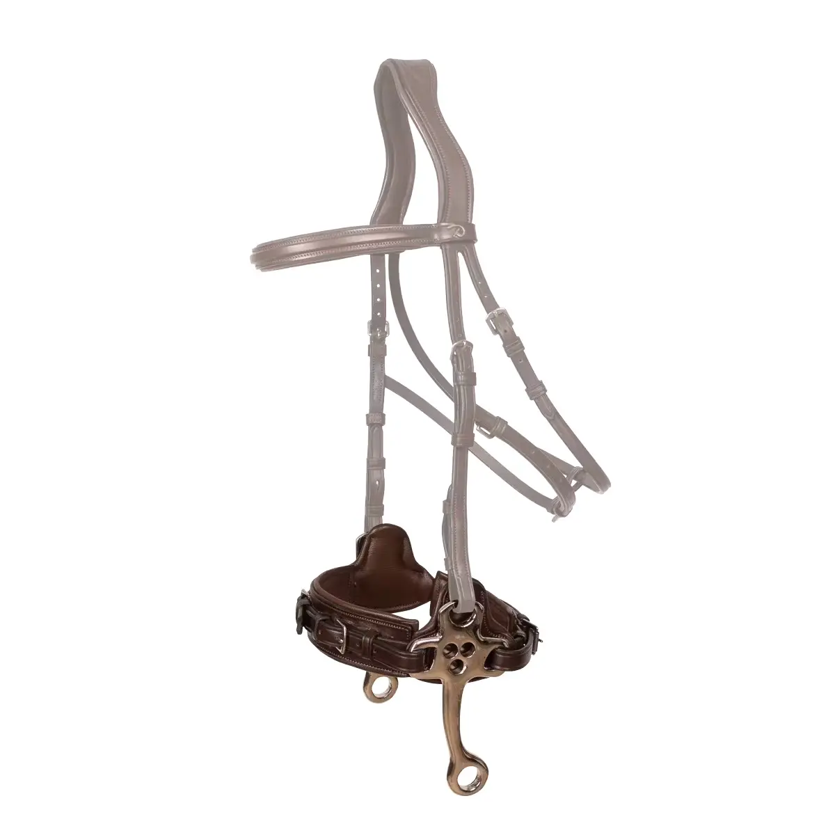 Dyon Marron Hackamore For Horse Dy'on New English Collection