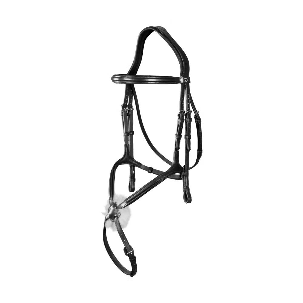 Briglia Snaffle con archetto incrociato Dy'on New English Collection