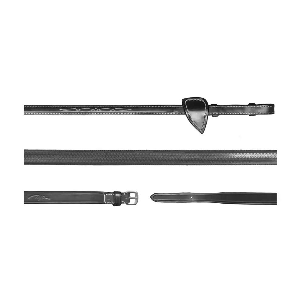 Comparer les prix de Rênes pour cheval en caoutchouc Dy'on US Collection 1/2"