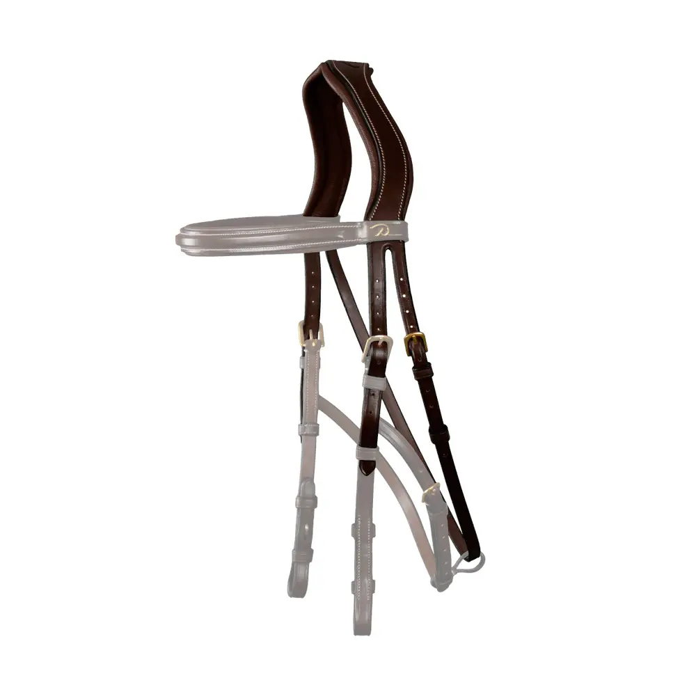Dyon Marron Riding Headband Dy'on Hackamore