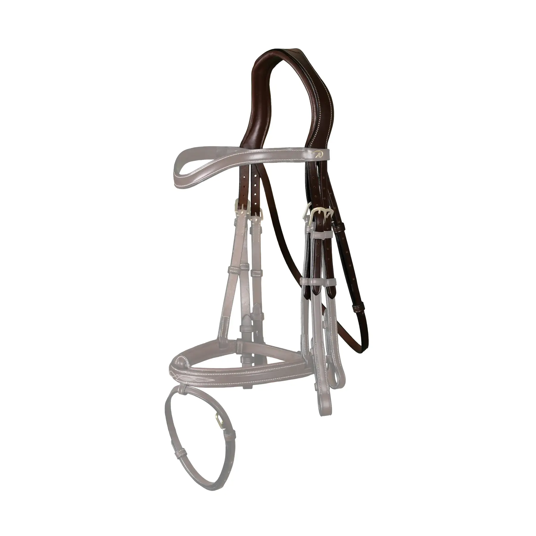 Dyon Marron Bridle Headrest Dy'on