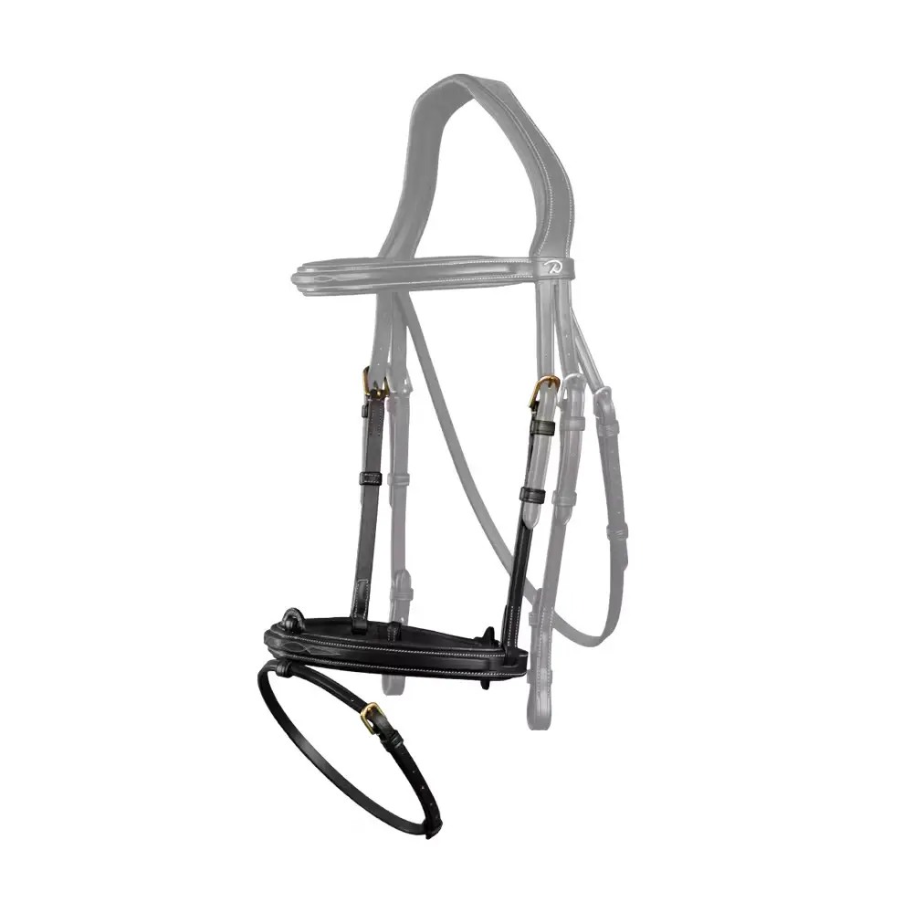 Dyon Noir Combination Horse Noseband Dy'on