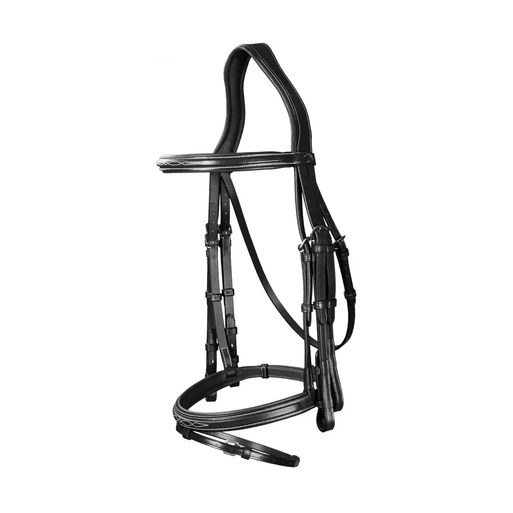 Dyon Noir Combined Riding Bridle And Noseband Dy'on