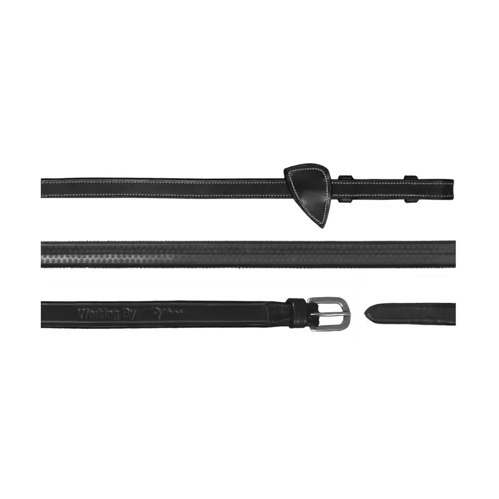 Rênes caoutchouc pour cheval Dy’on 1/2"