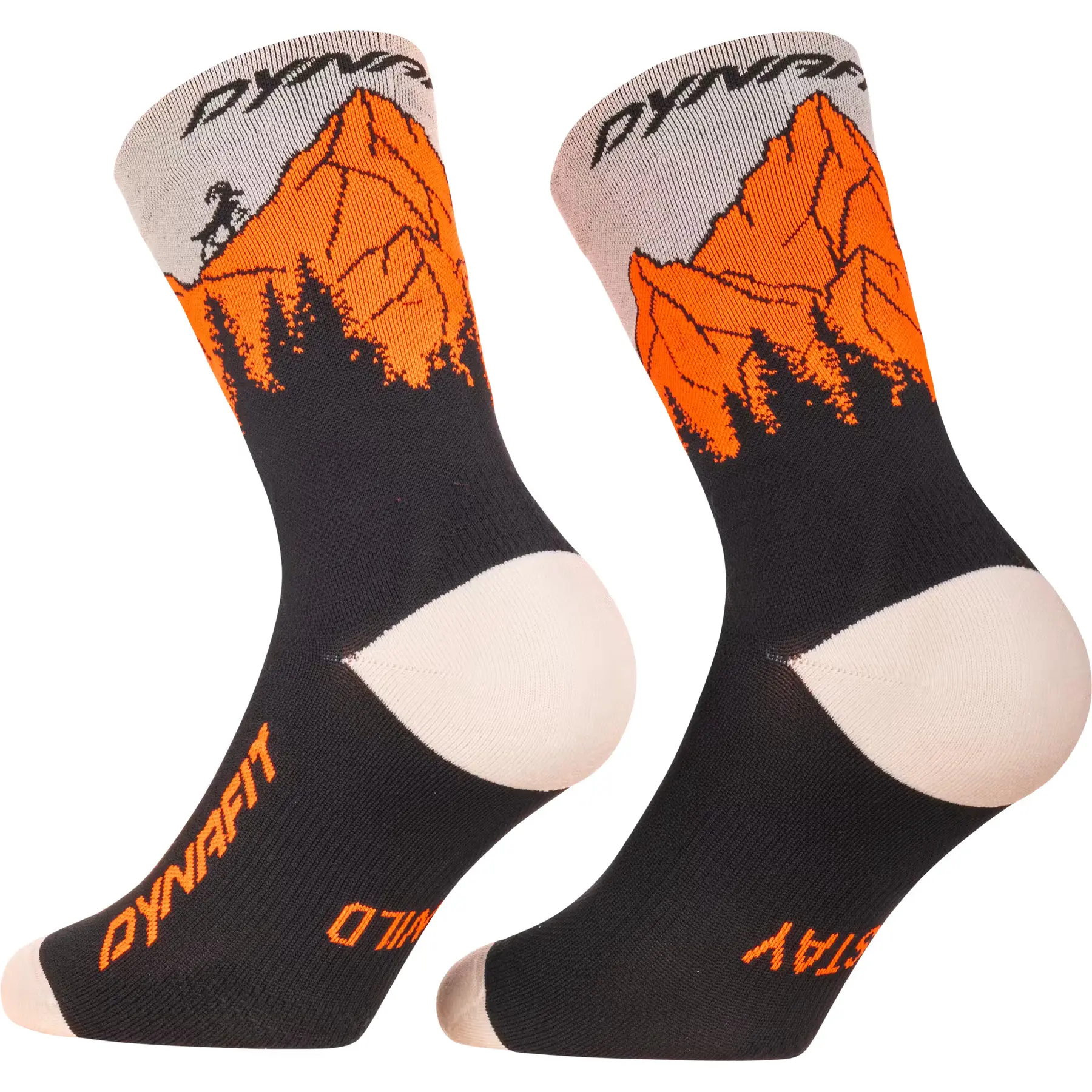 Dynafit Unisex Orange Chaussettes Traverse