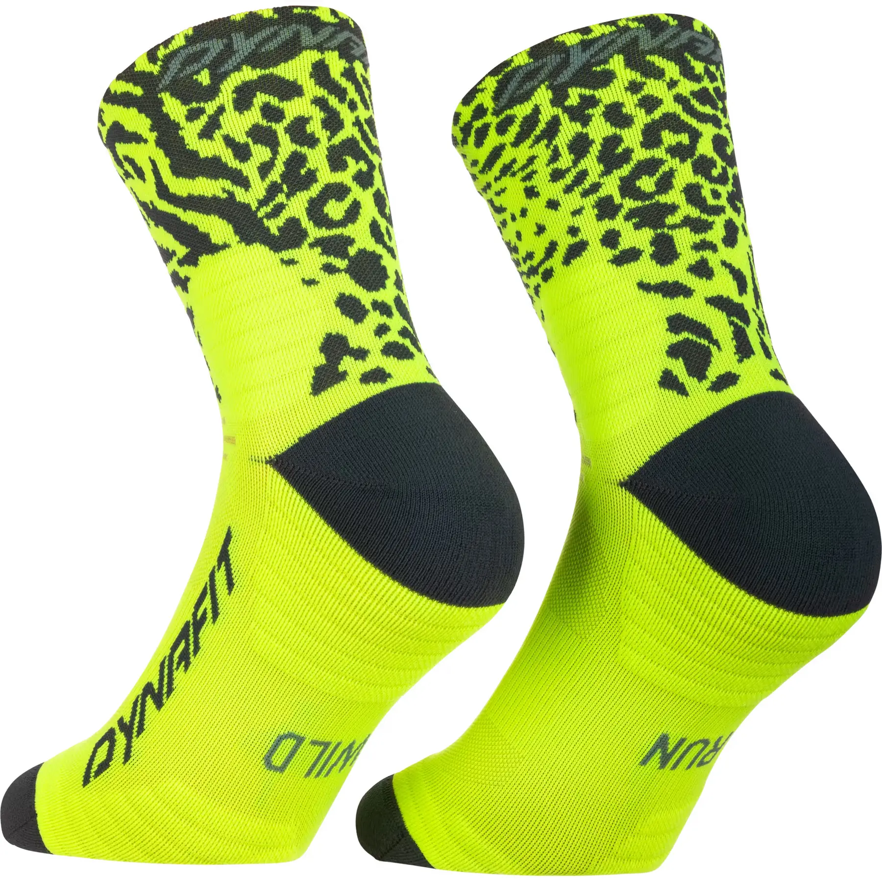 Dynafit Unisex Jaune Chaussettes Run Wild Mid