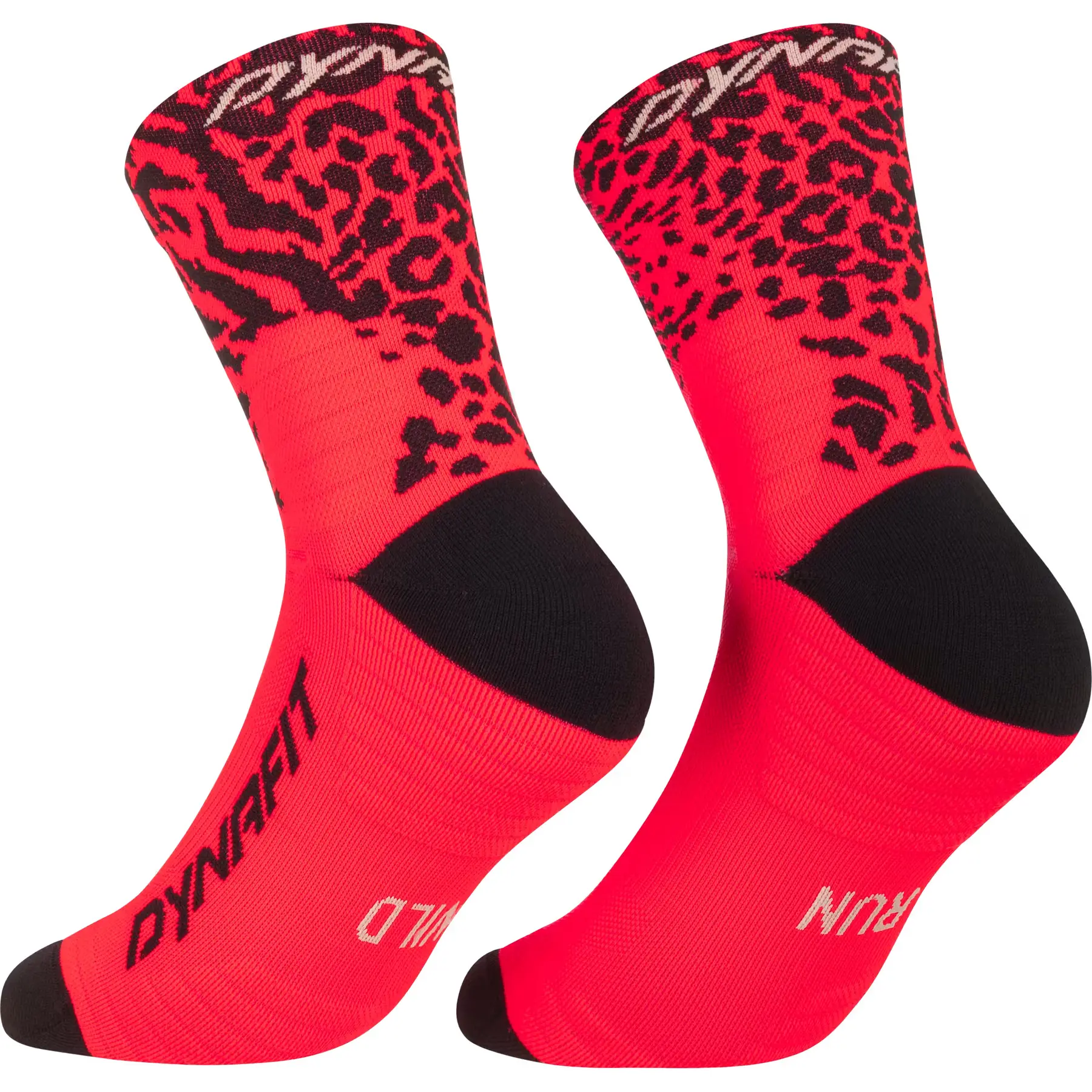 Dynafit Unisex Rouge Chaussettes Run Wild Mid